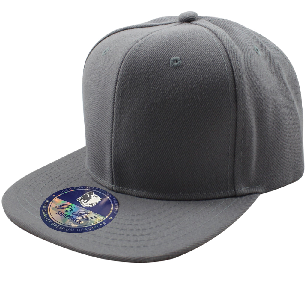 PB104 Pit Bull Acrylic Snapback Hats Wholesale [D.Grey]