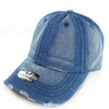 PB136V Pit Bull Distressed Vintage Cotton Twill Dad Hat [Denim]