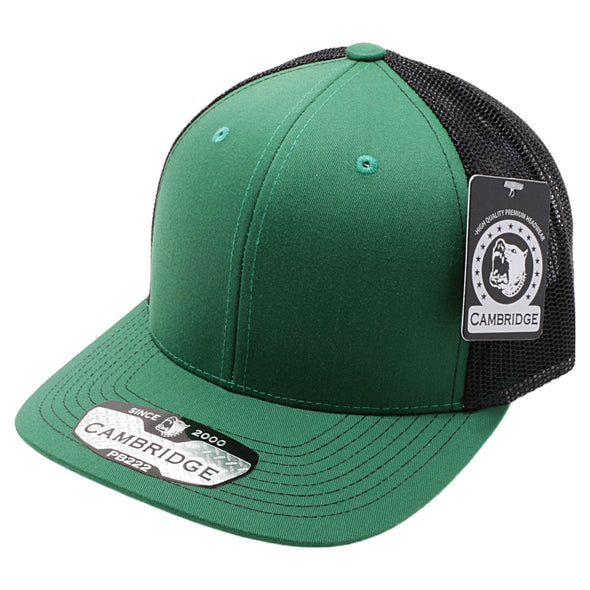 Kelly Green/Black Pitbull Cambridge Trucker Hat