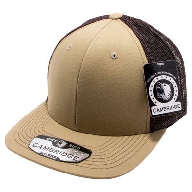 Khaki/Brown Pitbull Cambridge Trucker Hat
