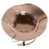 PB169 Pit Bull Plain Washed Boonies  With Strapped Bucket Hats [Khaki]