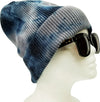 BN2101 Plain Tie Dye Cuffed Knit  Beanie Hats