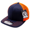 Navy/Neon Orange Pitbull Cambridge Trucker Hat