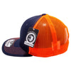 PB222 Pit Bull Cambridge Trucker Hat [Navy/Neon Orange]