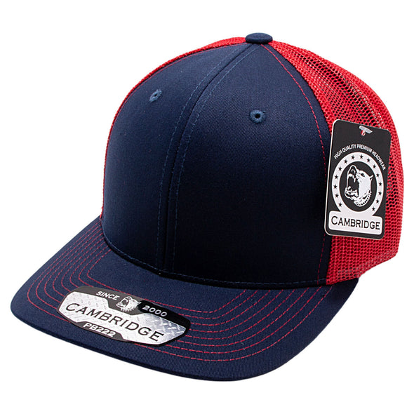 Navy/Red Pitbull Cambridge Trucker Hat