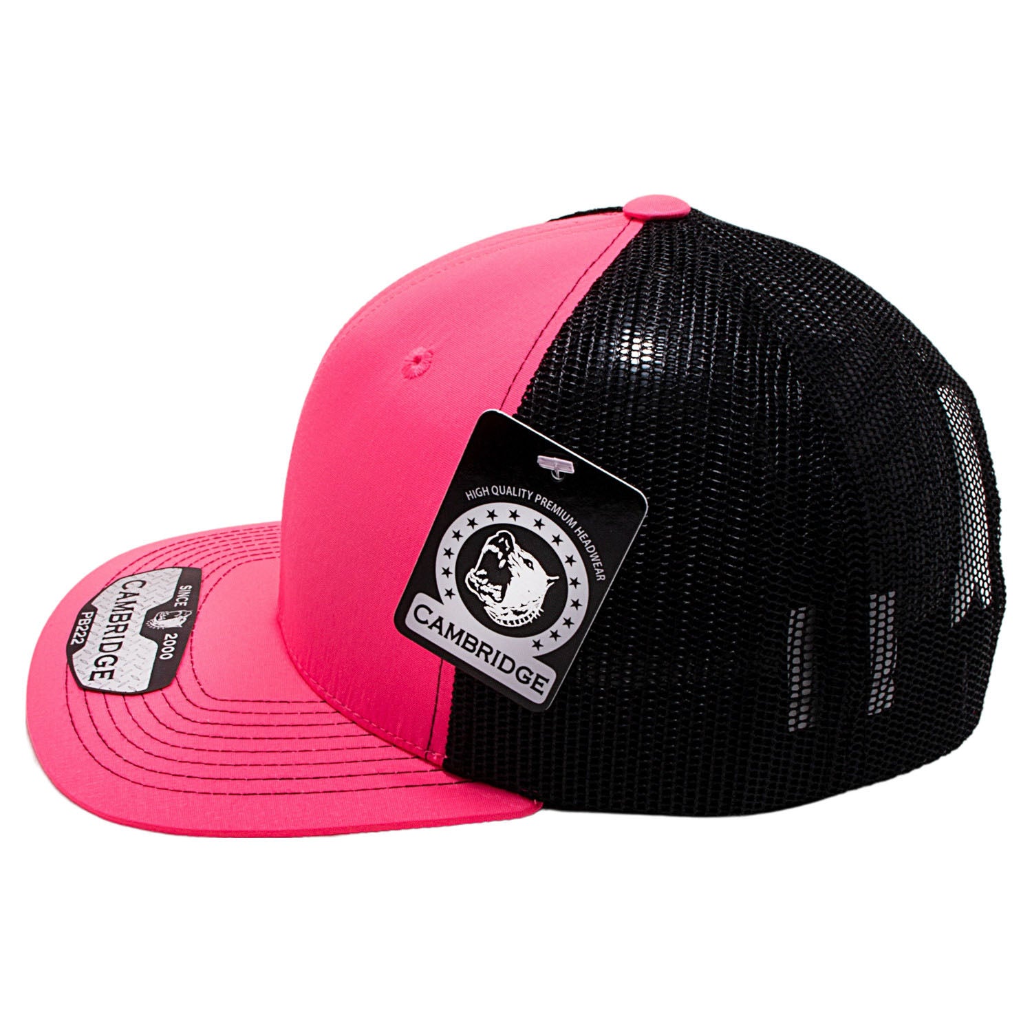 PB222N Pit Bull Cambridge Neon Trucker Hat [Neon Pink/Black] – CHOICE ...