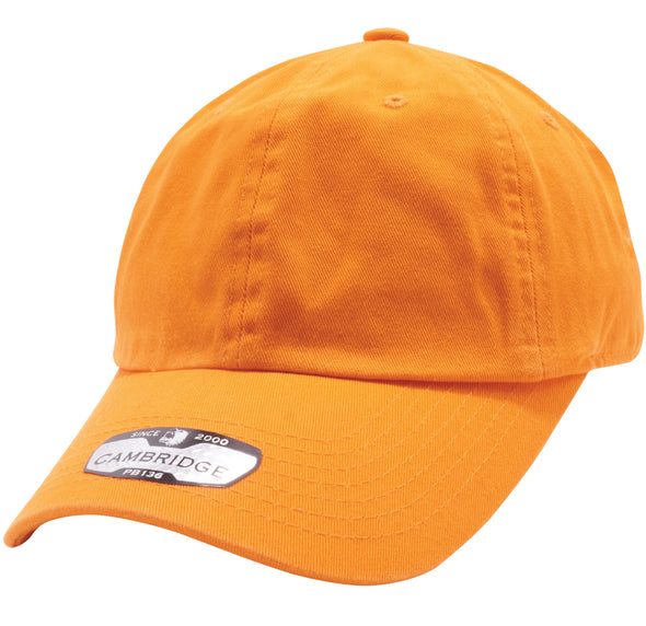 PB136 Pit Bull Cotton Twill Dad Hat  [Orange]