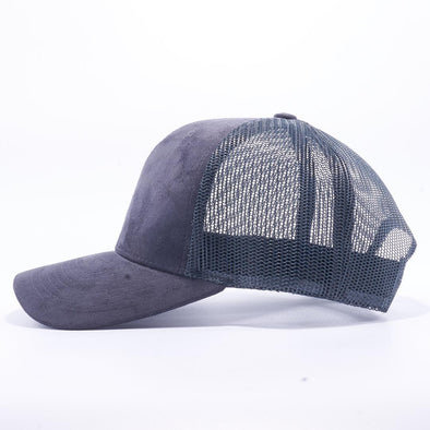 Pit Bull Suede Trucker Hat Wholesale [Charcoal]