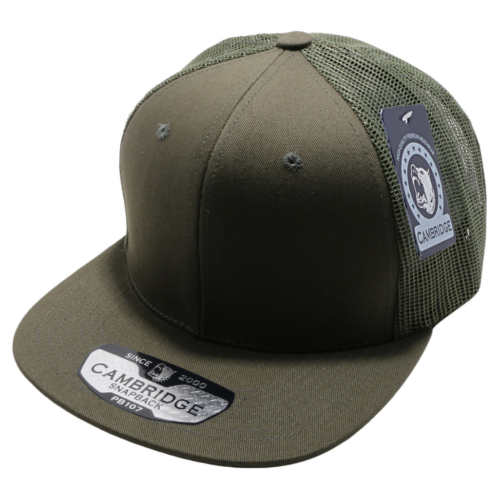 PB107 Pit Bull Cotton Trucker Hats [Olive] – CHOICE CAP, INC.