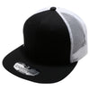 PB107 Cotton Trucker Hats [Black/White]