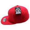PB134 Pit Bull Comfort Fit Flat Fitted Hats  [Red]