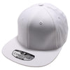 PB134 Pit Bull Comfort Fit Flat Fitted Hats  [White]