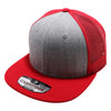 PB180 Pit Bull Wool Blend Trucker Hats [Red/Heather/Red]