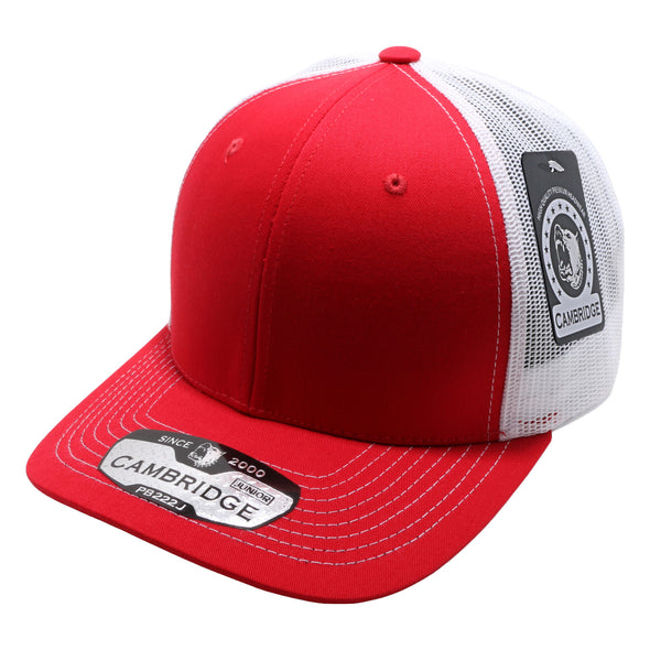 Pitbull Cambridge Red and White Junior Trucker Hat