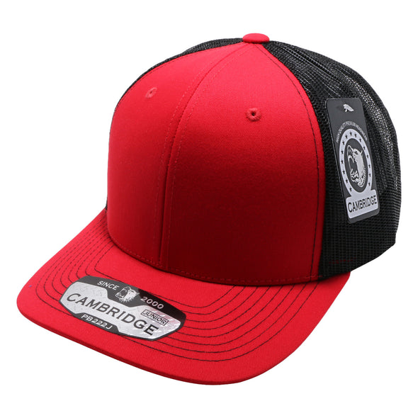 Pitbull Cambridge Red and Black Junior Trucker Hat