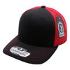 Pitbull Cambridge Black/Red Junior Trucker Hat