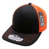 Pitbull Cambridge Black/N.Orange Junior Trucker Hat