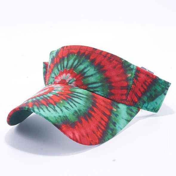 Pit Bull Tie Dye Visor Hats Wholesale [Mexico 1]
