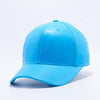 Pit Bull Pu Leather Baseball Hats Wholesale [Aqua] Adjustable