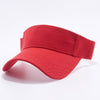 Pit Bull Blank Visor Hats Wholesale [Red]
