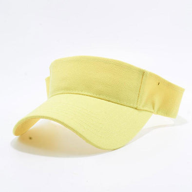 Pit Bull Blank Visor Hats Wholesale [Yellow]