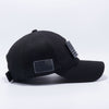 Pit Bull Dv557 Us Flag Velcro Patch Micro Mesh Hats [Black] Exclusive