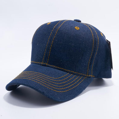 Pit Bull Denim Baseball Caps Wholesale [Blue] Adjustable