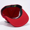 Pit Bull Comfort Fit Flat Fitted Hats Wholesale [Red]