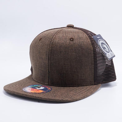 Pit Bull Linen Trucker Hats Wholesale [Brown]