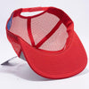 Pit Bull Wool Blend Trucker Hats Wholesale [Red/heather/red]