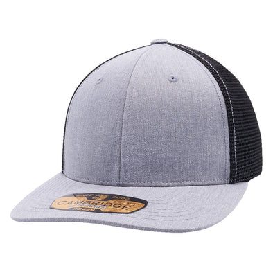 Pb229 Pit Bull Cambridge Mesh Stretch [Heather/black] S/m Trucker