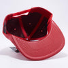 Pit Bull Suede Perforated Leather Snapback Hats Wholesale [Red]