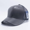 Pit Bull Leather Trucker Hats Wholesale [Charcoal]