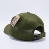 Pit Bull Dv557 Us Flag Velcro Patch Micro Mesh Hats [Olive] Exclusive