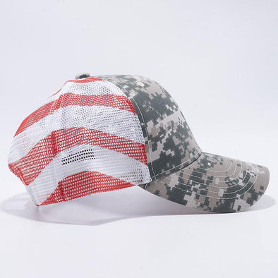 Pb208 Blank Tactical Operator Trucker Hats Wholesale [Army D.camo]