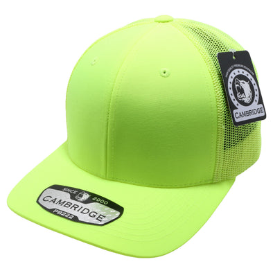 Neon Yellow Pitbull Cambridge Neon Trucker Hat