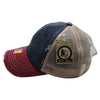 PB220 Pit Bull Pigment Vintage Mesh Trucker Hats [Navy/Khaki/Burgundy]