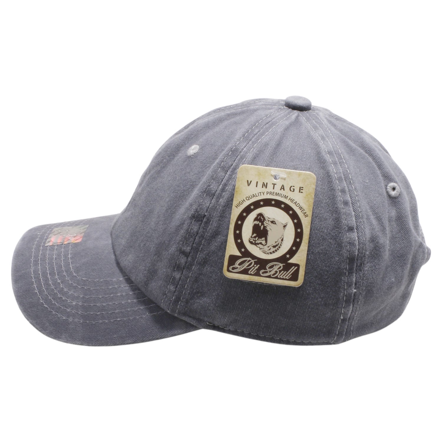 PB188 Pit Bull Pigment Dyed Dad Hat [L.Grey] – CHOICE CAP, INC.