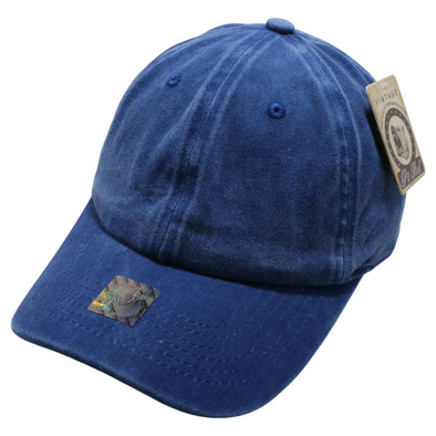 PB188 Pit Bull Pigment Dyed Dad Hat  [Royal]