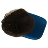 PB188k Pit Bull Pigment Washed Cotton Khaki 2 Tone Buckle Strap Hat  [Khaki/Aqua]