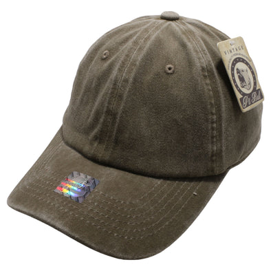 PB188 Pit Bull Pigment Dyed Dad Hat [Moss]