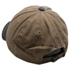 PB188k Pit Bull Pigment Washed Cotton Khaki 2 Tone Buckle Strap Hat  [Khaki/Black]