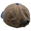 PB188k Pit Bull Pigment Washed Cotton Khaki 2 Tone Buckle Strap Hat [Khaki/Royal]