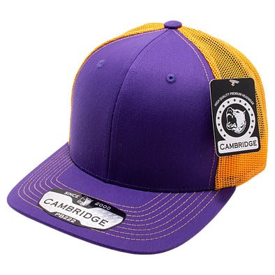 Purple/Gold Pitbull Cambridge Trucker Hat