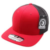 Red/Charcoal Pitbull Cambridge Trucker Hat