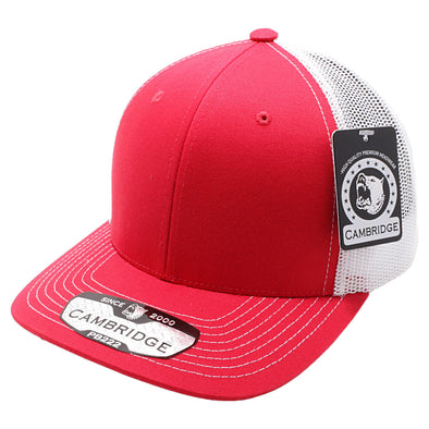 Red/White Pitbull Cambridge Trucker Hat