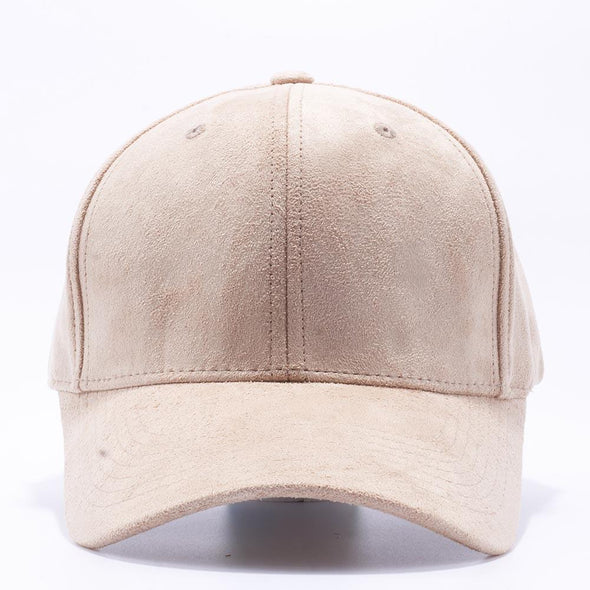 Pit Bull Suede Baseball Hats Wholesale [Stone] Adjustable