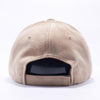 Pit Bull Suede Baseball Hats Wholesale [Stone] Adjustable
