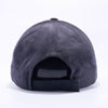 Pit Bull Suede Baseball Hats Wholesale [Charcoal] Adjustable