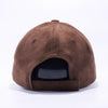 Pit Bull Suede Baseball Hats Wholesale [Brown] Adjustable